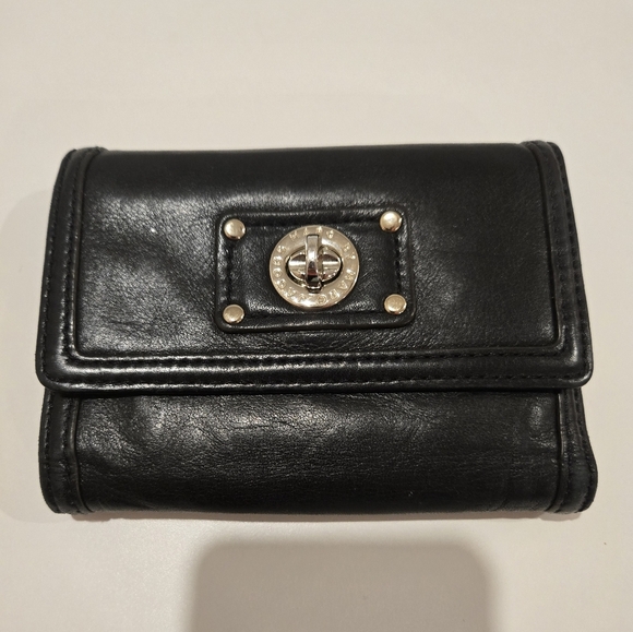 Marc By Marc Jacobs Black Leather Wallet - Picture 2 of 8